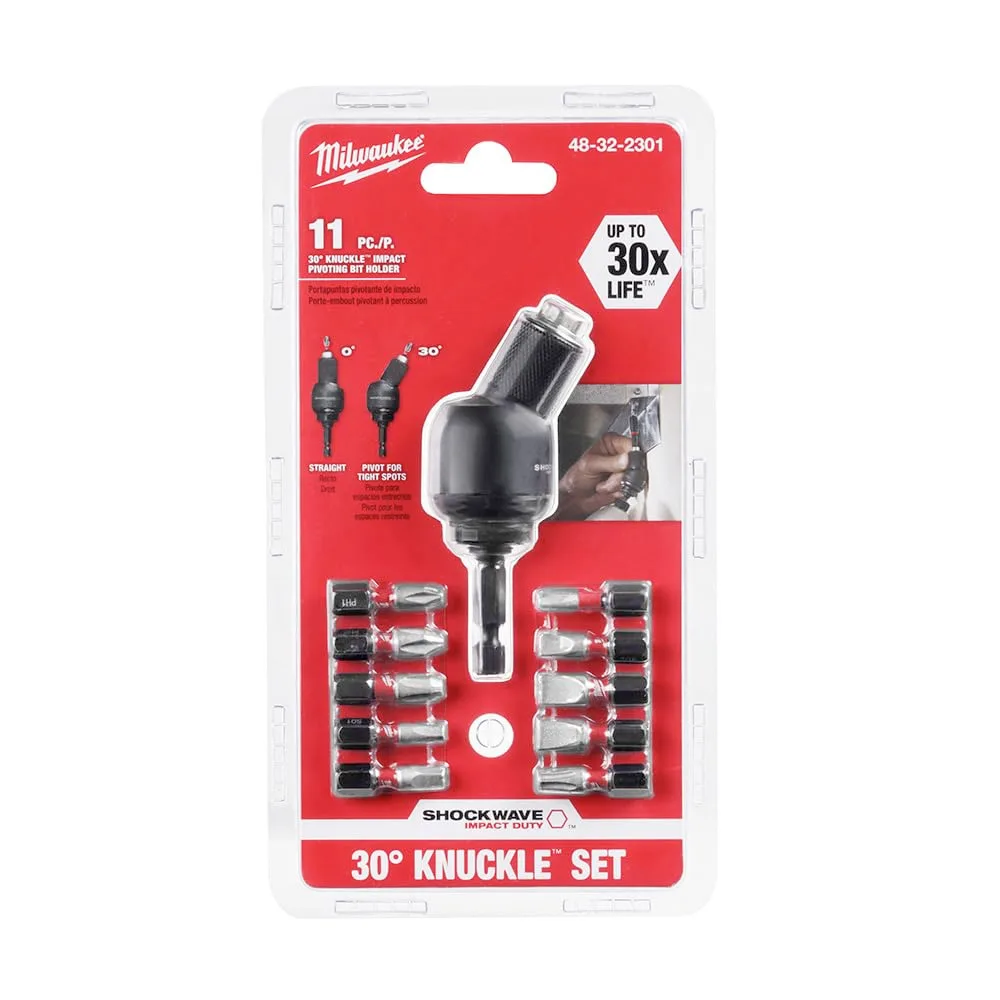 Set Cabezal móvil Angular para Puntas de 1/4" 48-32-2301 Milwaukee