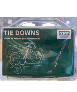 Kit 2 Cintas de Amarre para Motos de 25mm Naranjo Shz